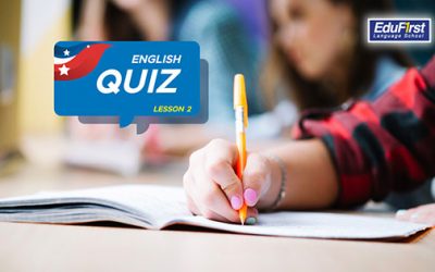 English Quiz (Lesson2) แบบฝึกหัดภาษาอังกฤษ